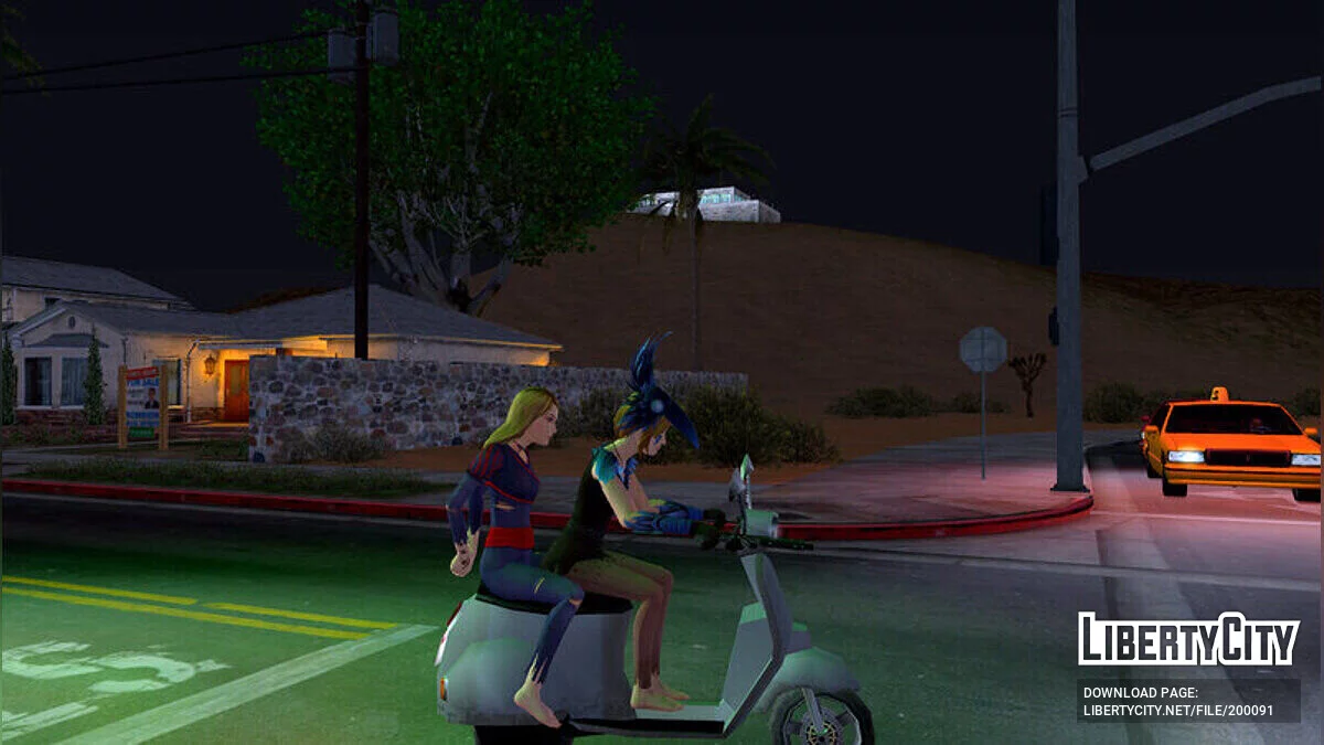 Хлоя и Рэйчел из Life Is Strange:Before The Storm / GTA San Andreas