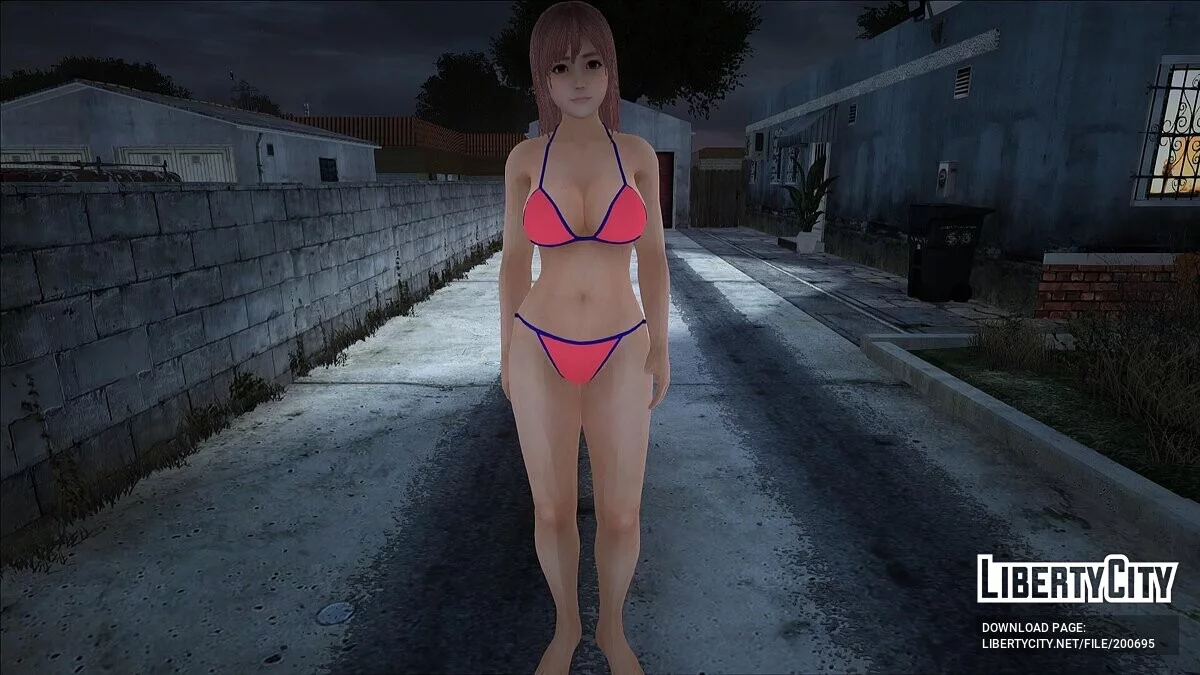 Хонока из DOA в купальнике / GTA San Andreas