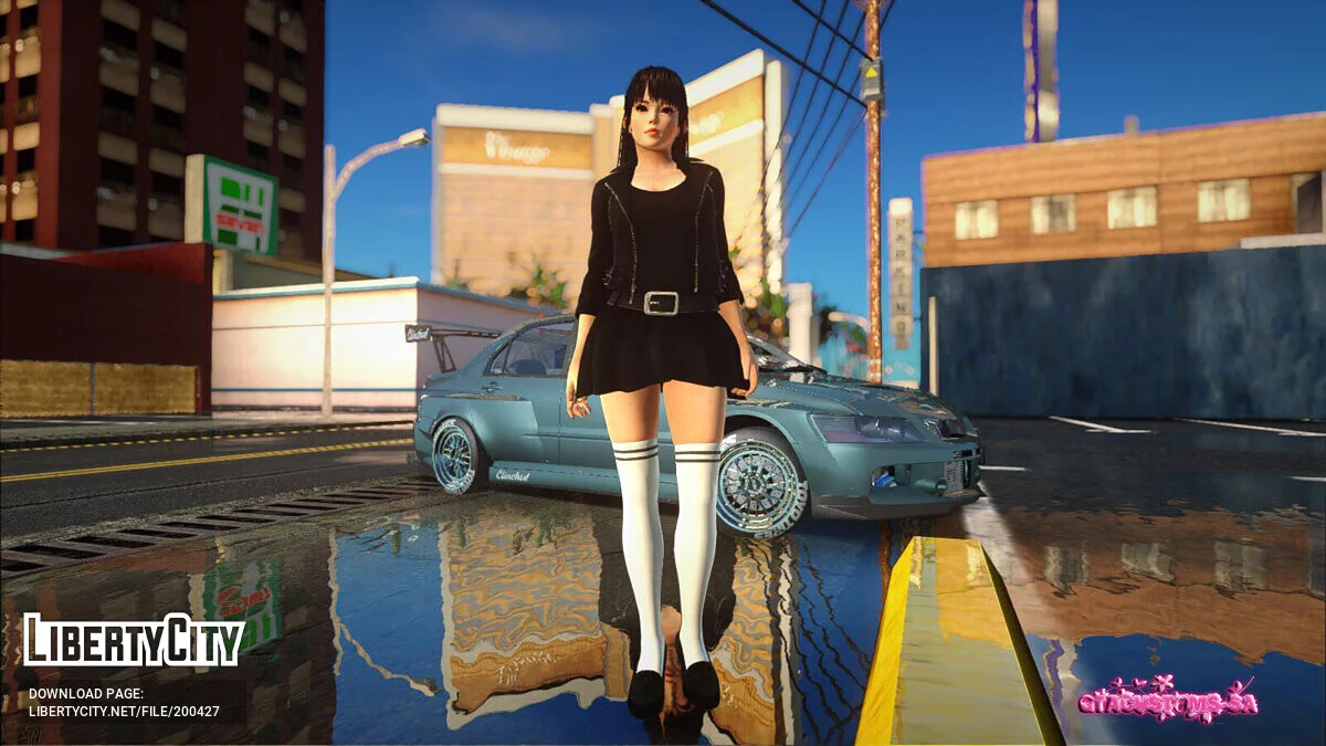 Лей-Фанг Jacket Skirt / GTA San Andreas