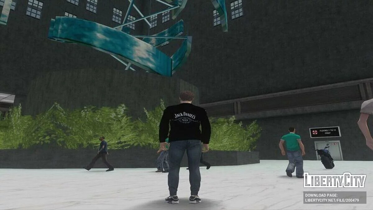 Леон в кофте Jack Daniel's / GTA San Andreas