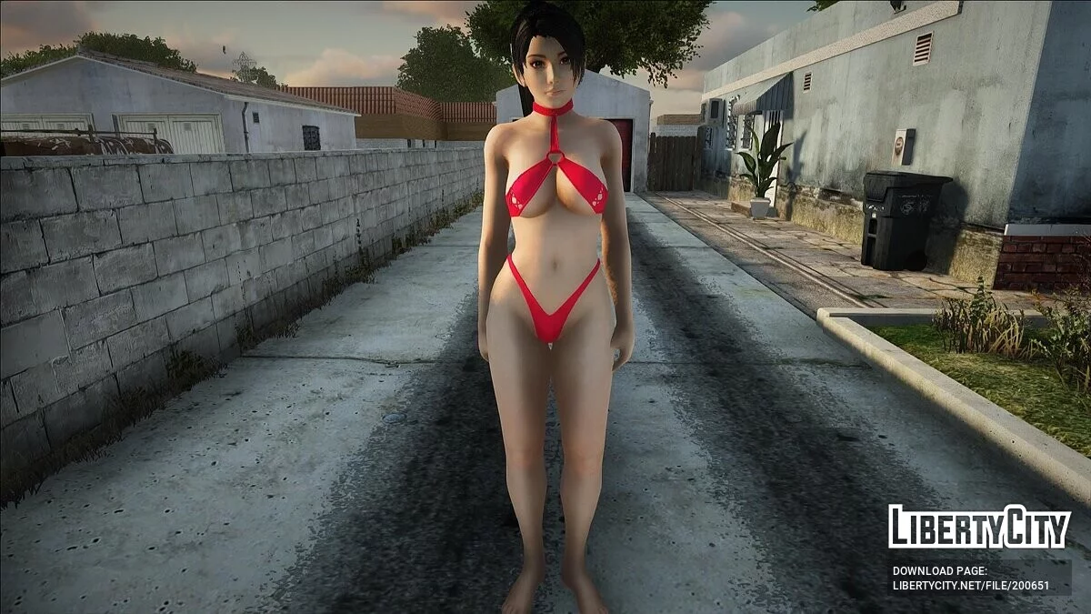 Момиджи в сексуальном бикини / GTA San Andreas