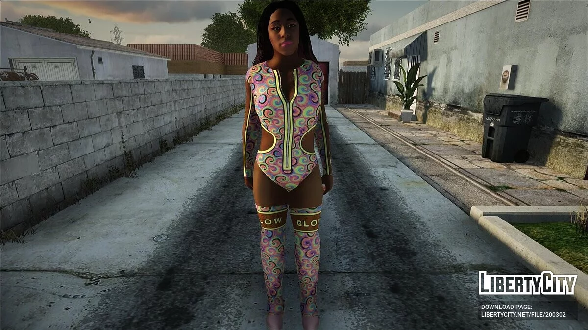 Наоми из WWE 2020 / GTA San Andreas