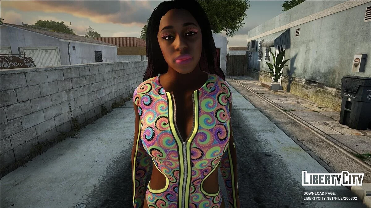 Наоми из WWE 2020 / GTA San Andreas
