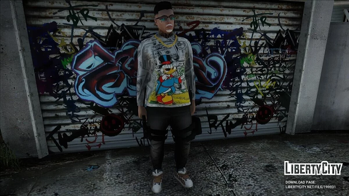 Парень в модной кофте / GTA San Andreas