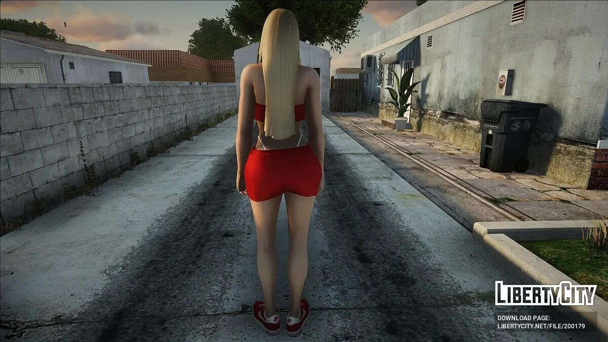 Сексуальная блондинка / GTA San Andreas