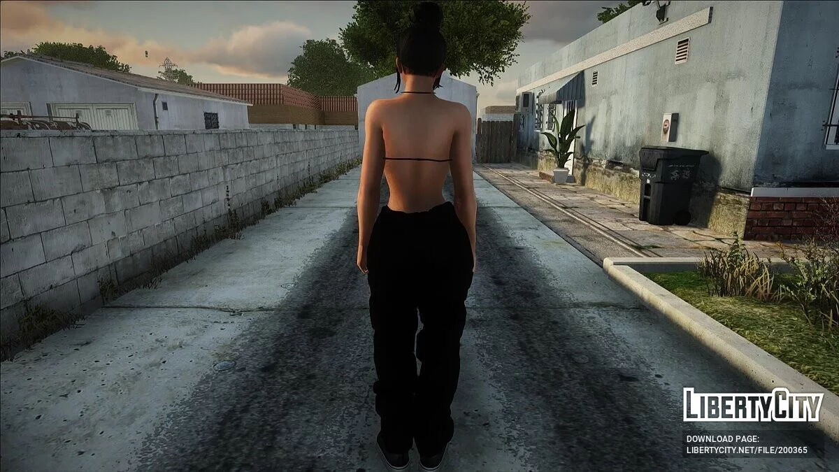 Сексуальная брюнетка / GTA San Andreas