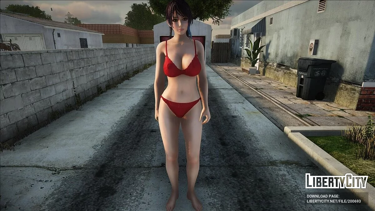 Шенди в красном купальнике / GTA San Andreas
