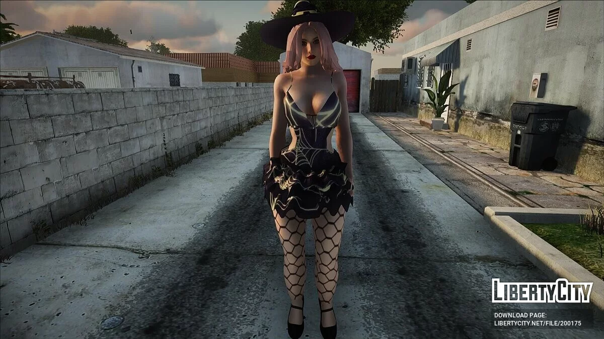 Ведьма в сексуальном наряде / GTA San Andreas