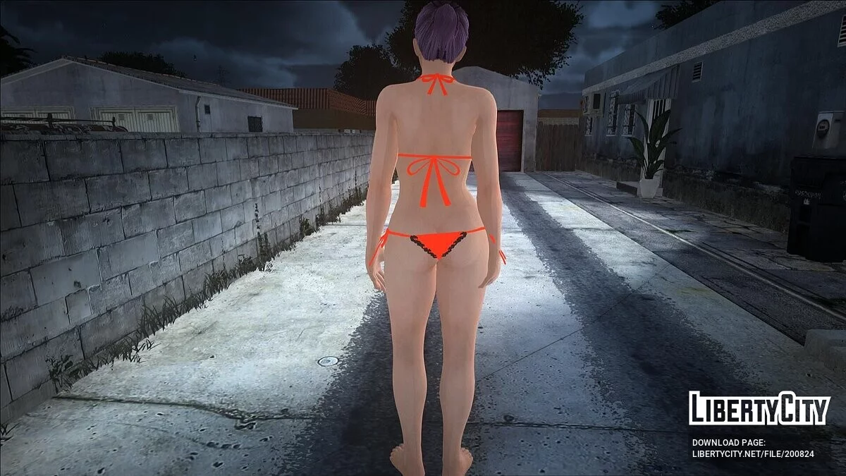 Аяне в новом купальнике / GTA San Andreas