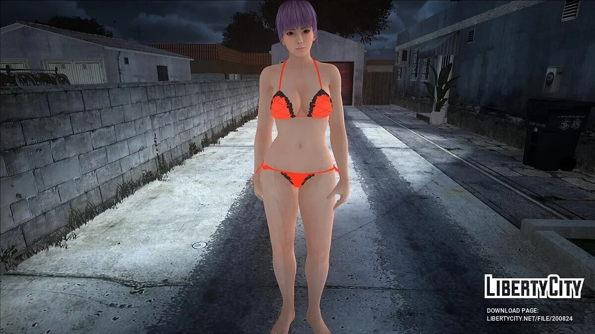 Аяне в новом купальнике / GTA San Andreas