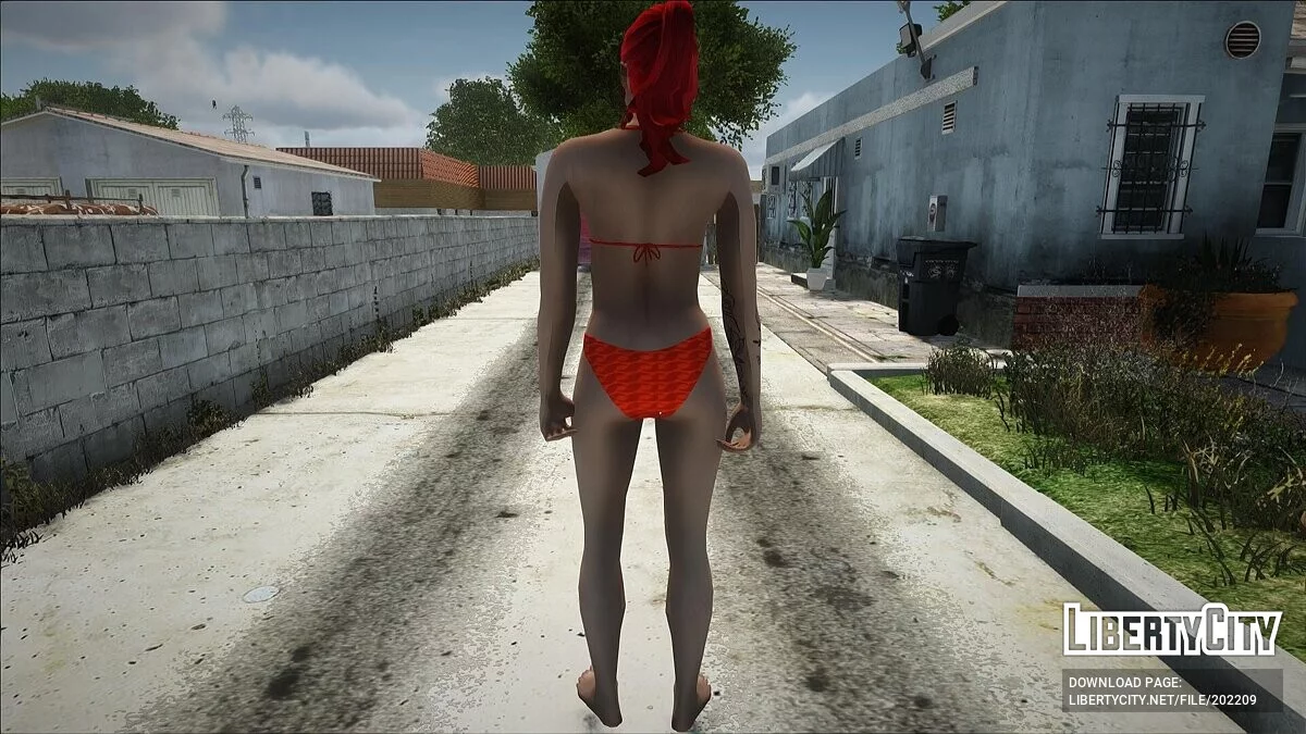 Девушка в нижнем белье / GTA San Andreas