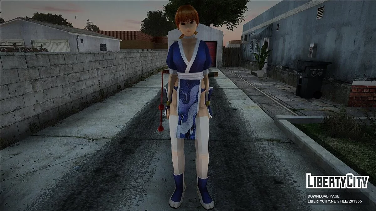 Касуми из Dead Or Alive / GTA San Andreas