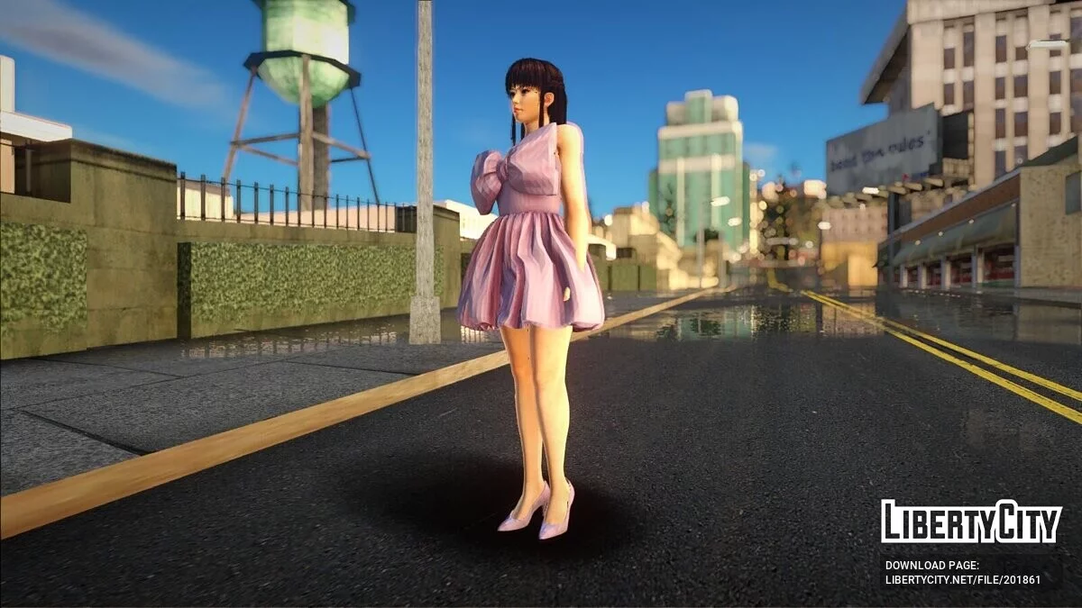 Лей-Фанг в Подарочном платье / GTA San Andreas