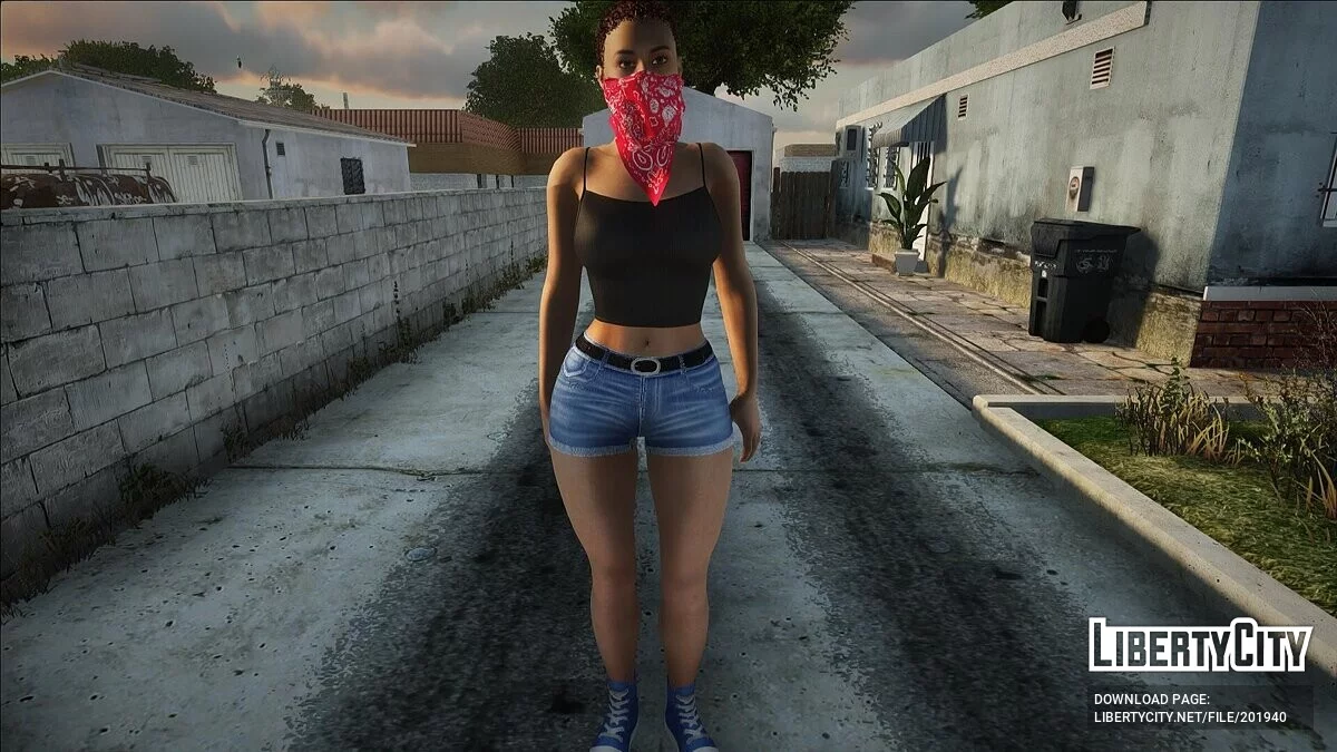 Люсия из GTA 6 (Бандана) / GTA San Andreas