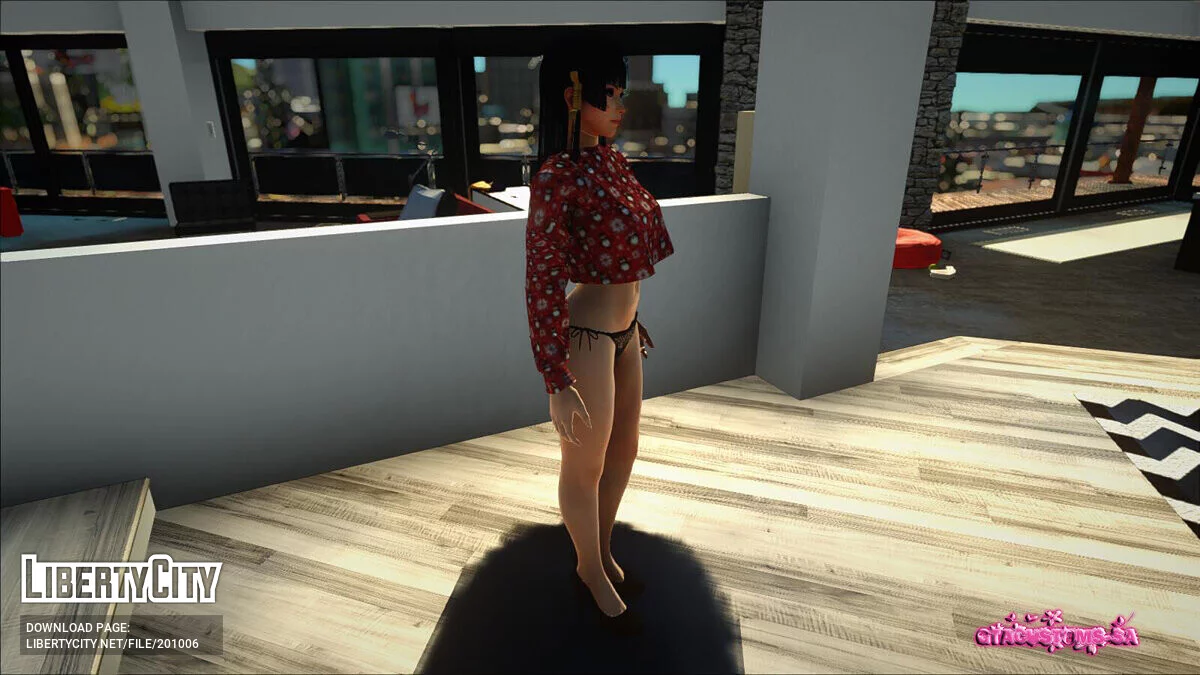 Ниотенгу Sexy Panties & Sweater Christmas / GTA San Andreas