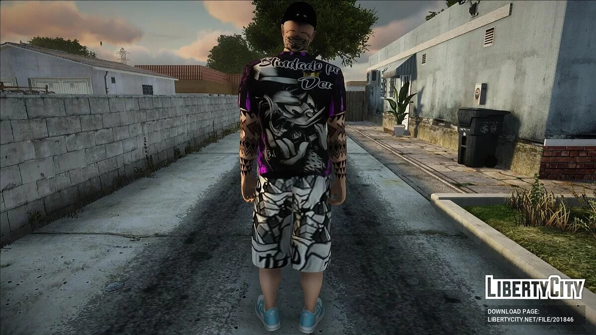 Парень в модной футболке (PC/Mobile) / GTA San Andreas