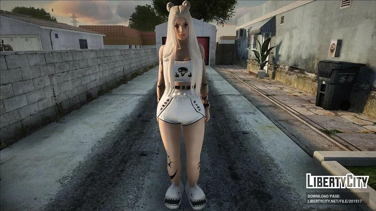 Симпатичная девушка #1 / GTA San Andreas