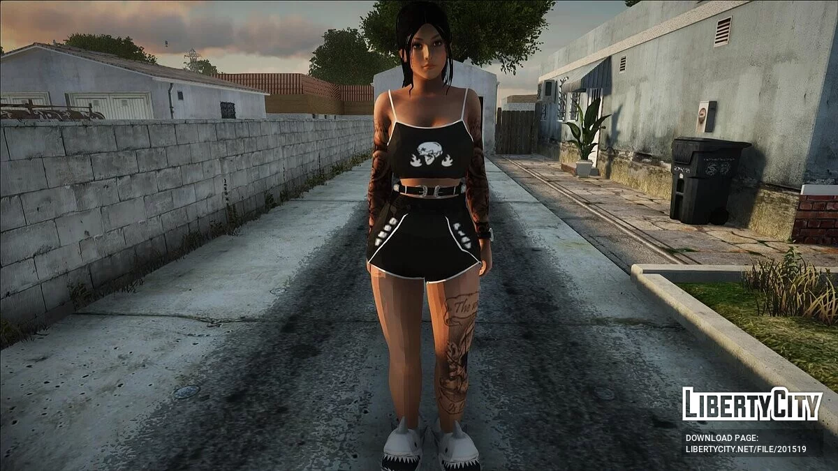 Симпатичная девушка #2 / GTA San Andreas