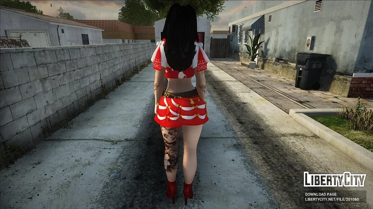 Симпатичная девушка / GTA San Andreas