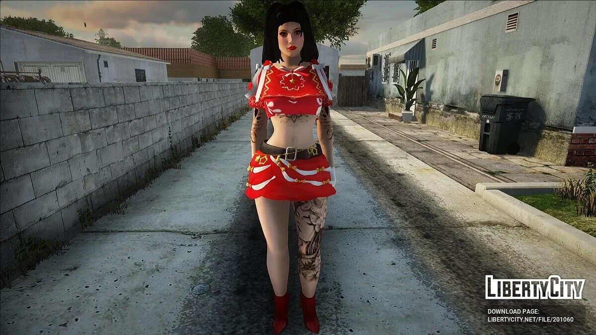 Симпатичная девушка / GTA San Andreas