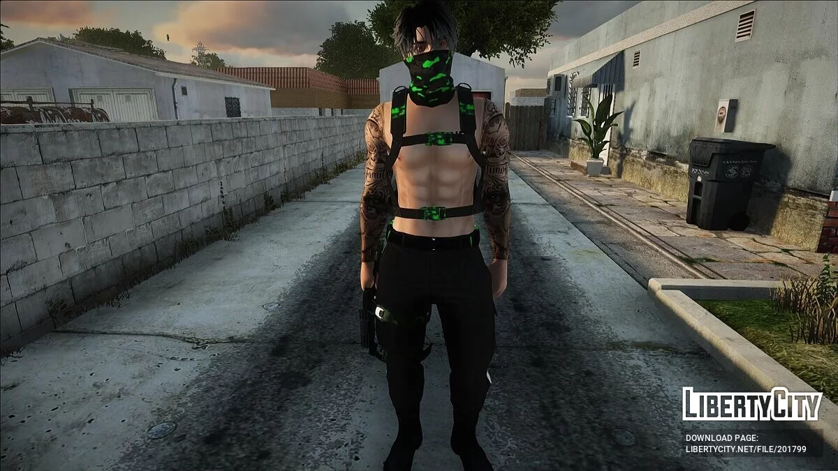 Скин молодого гангстера (PC/Mobile) / GTA San Andreas