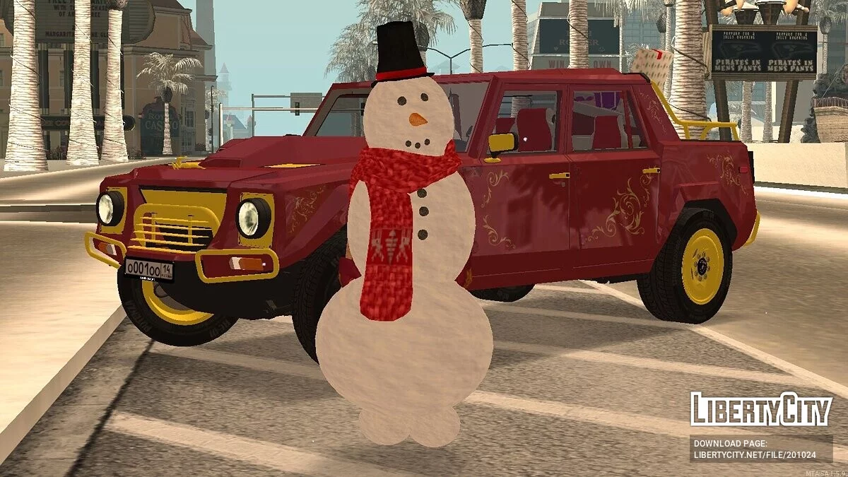 Снеговик / GTA San Andreas