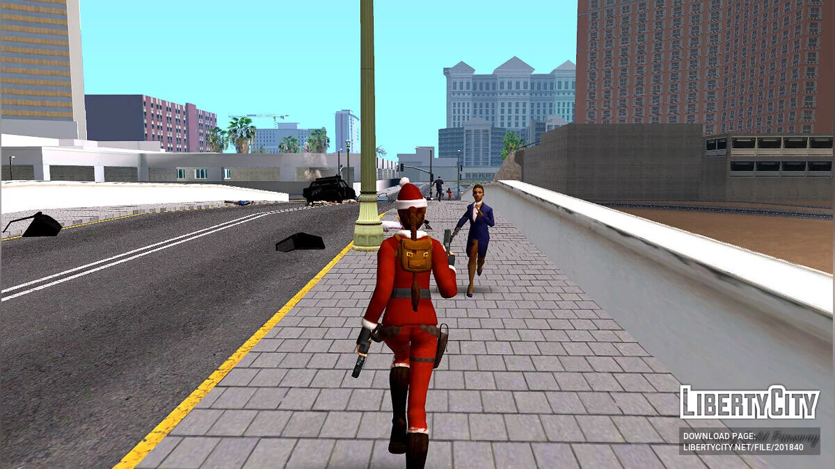 Tomb Raider [Christmas Outfit] / GTA San Andreas