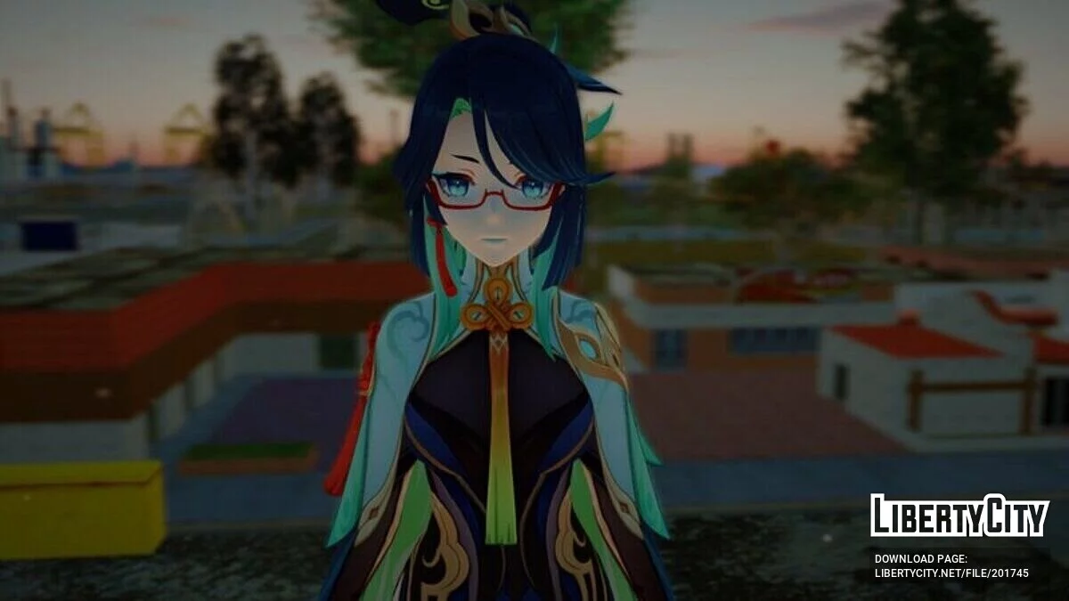 Xianyun из Genshin Impact / GTA San Andreas