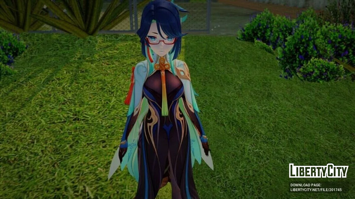 Xianyun из Genshin Impact / GTA San Andreas