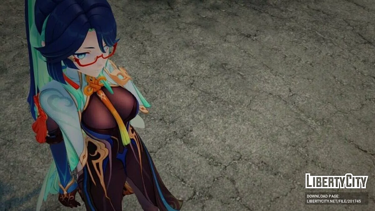 Xianyun из Genshin Impact / GTA San Andreas