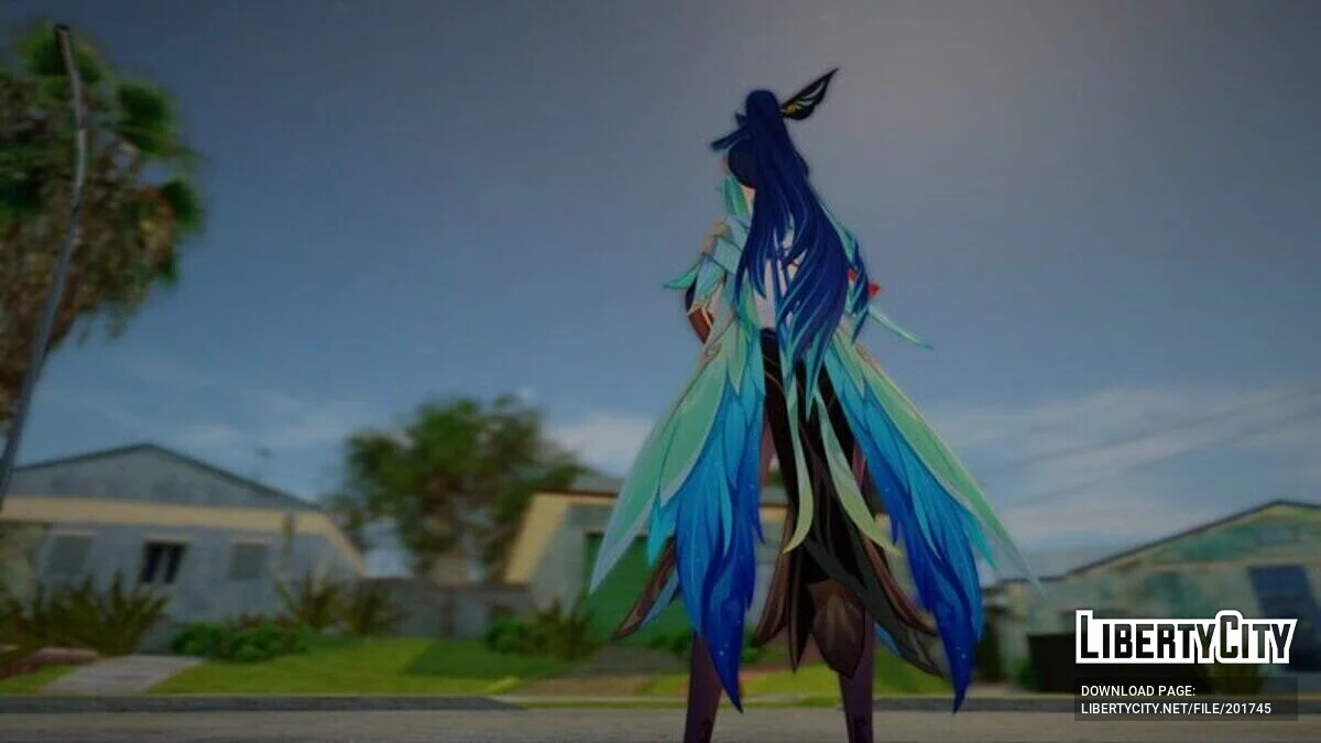 Xianyun из Genshin Impact / GTA San Andreas