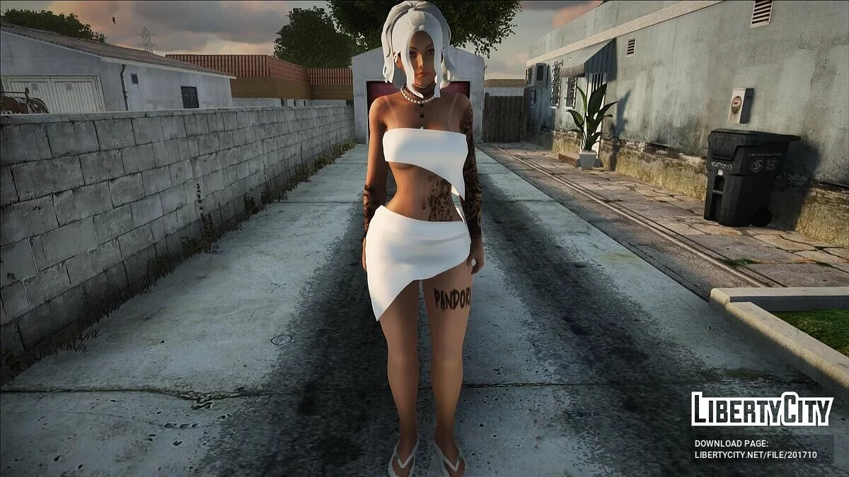 Женский скин Пандора №5 (PC/Mobile) / GTA San Andreas