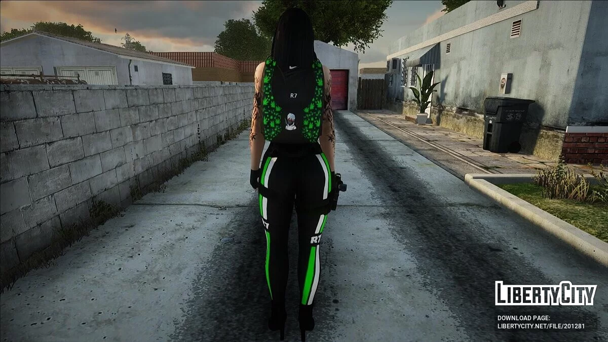 Женский скин v1 / GTA San Andreas