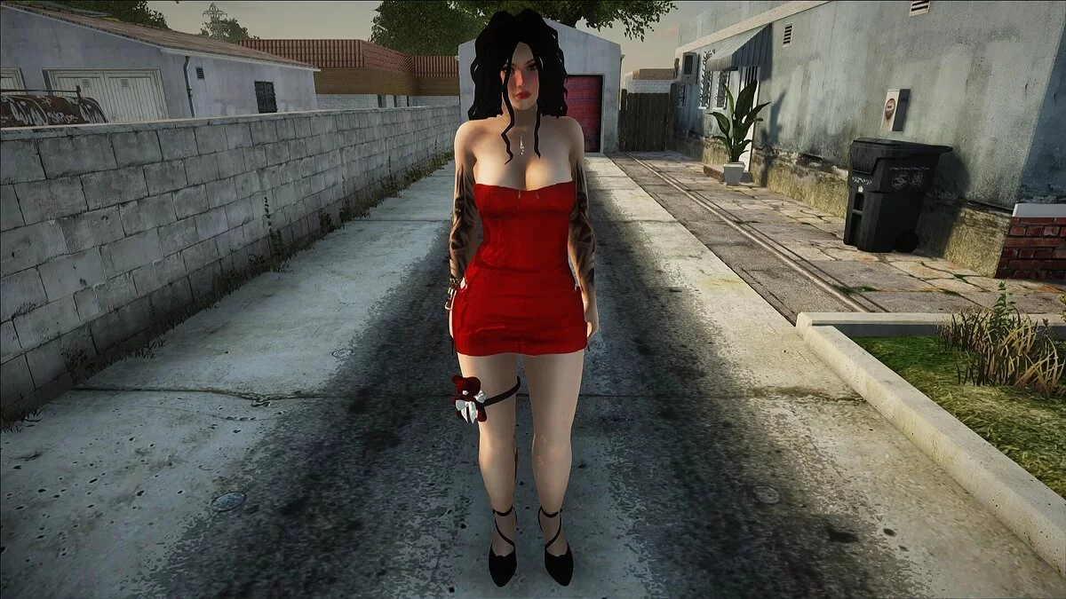 Девушка в красном платье (PC/Mobile) / GTA San Andreas
