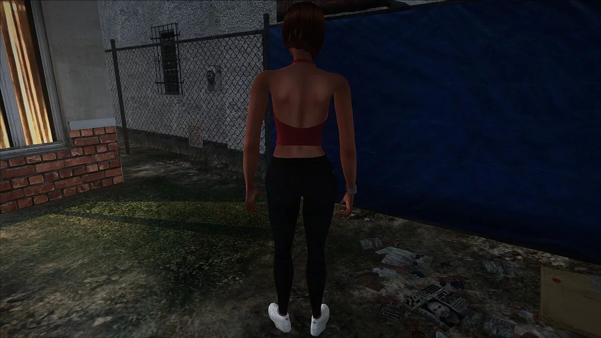 HQ скин Барбары / GTA San Andreas