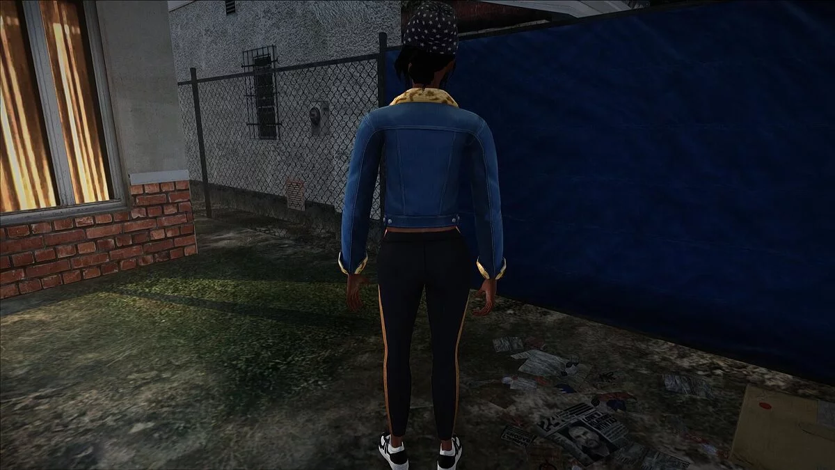 HQ скин Дэниз / GTA San Andreas