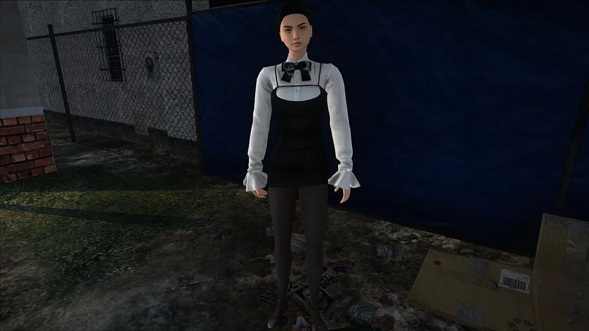 HQ скин Милли / GTA San Andreas