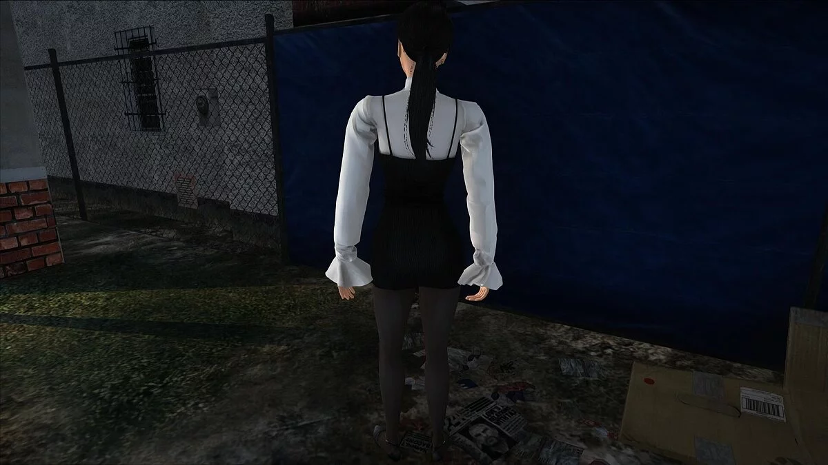 HQ скин Милли / GTA San Andreas