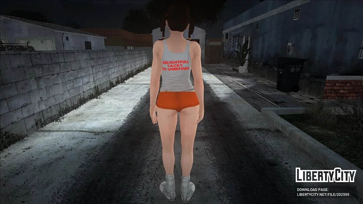 Лей-Фанг в наряде с совой / GTA San Andreas