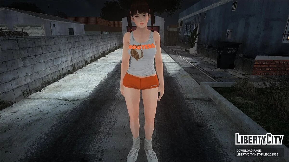 Лей-Фанг в наряде с совой / GTA San Andreas