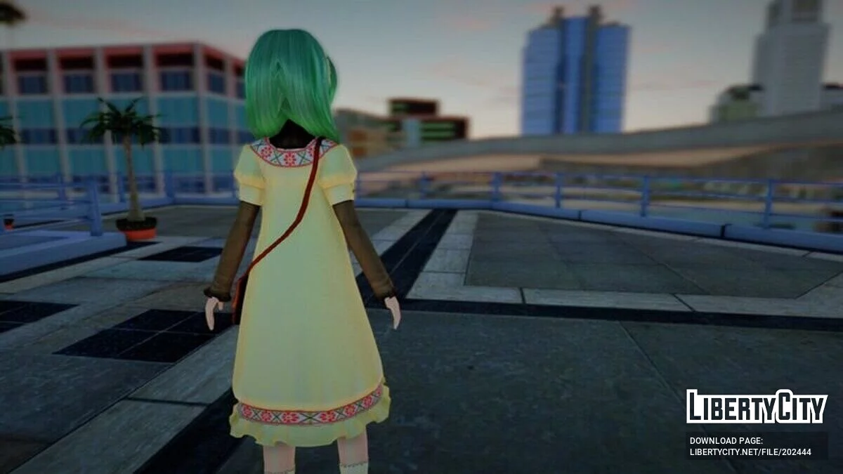 Мику + анимация лица / GTA San Andreas