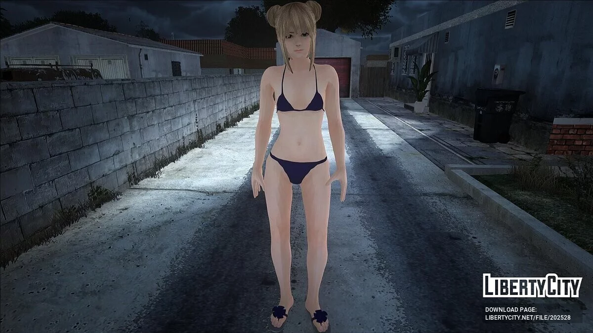 Мэри Роуз в купальнике / GTA San Andreas