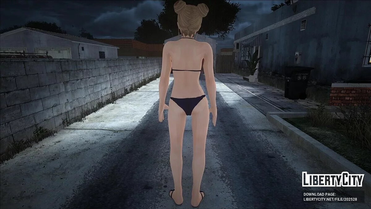 Мэри Роуз в купальнике / GTA San Andreas