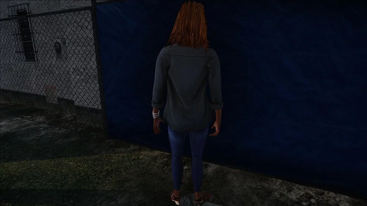 Новая модель Mecgrl / GTA San Andreas