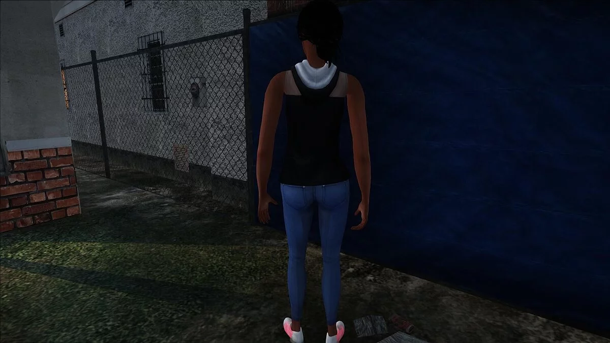 Новый скин Каталины / GTA San Andreas