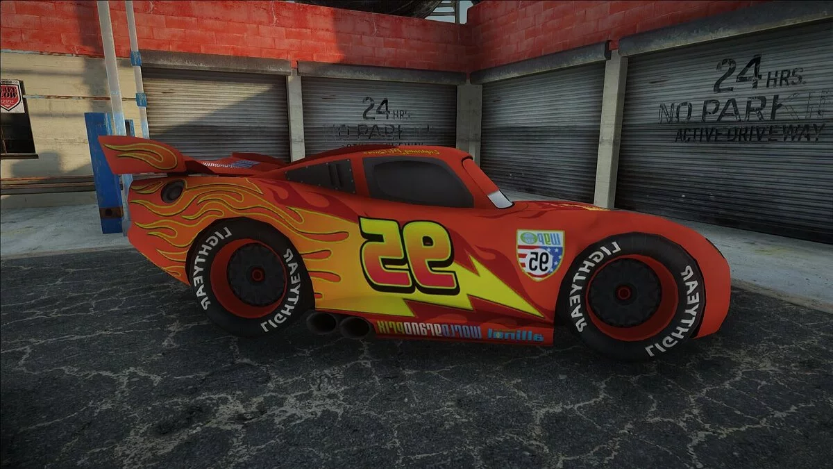 Rayo Mcqueen de Cars 2 / GTA San Andreas