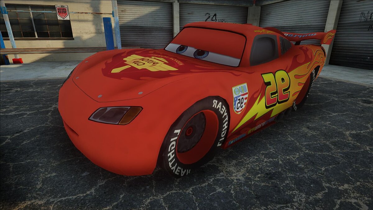 Скачать Rayo Mcqueen de Cars 2 для GTA San Andreas