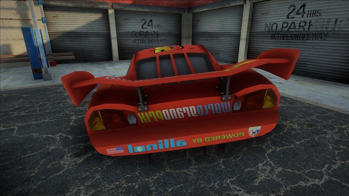 Скачать Rayo Mcqueen de Cars 2 для GTA San Andreas