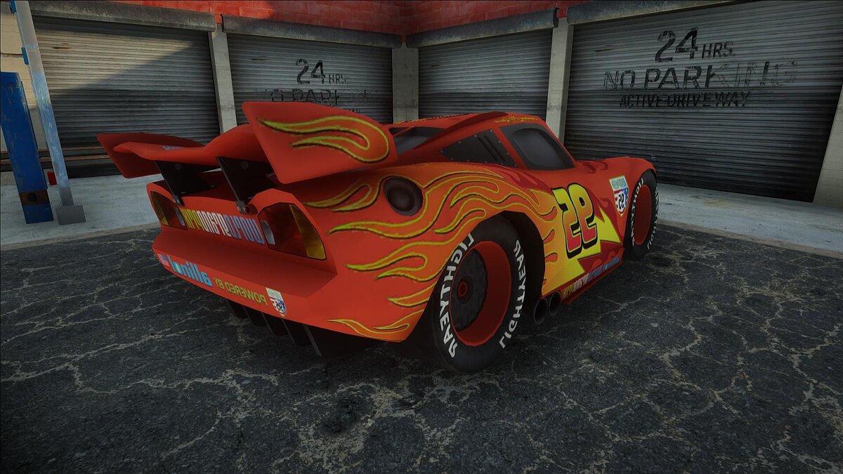 Скачать Rayo Mcqueen de Cars 2 для GTA San Andreas