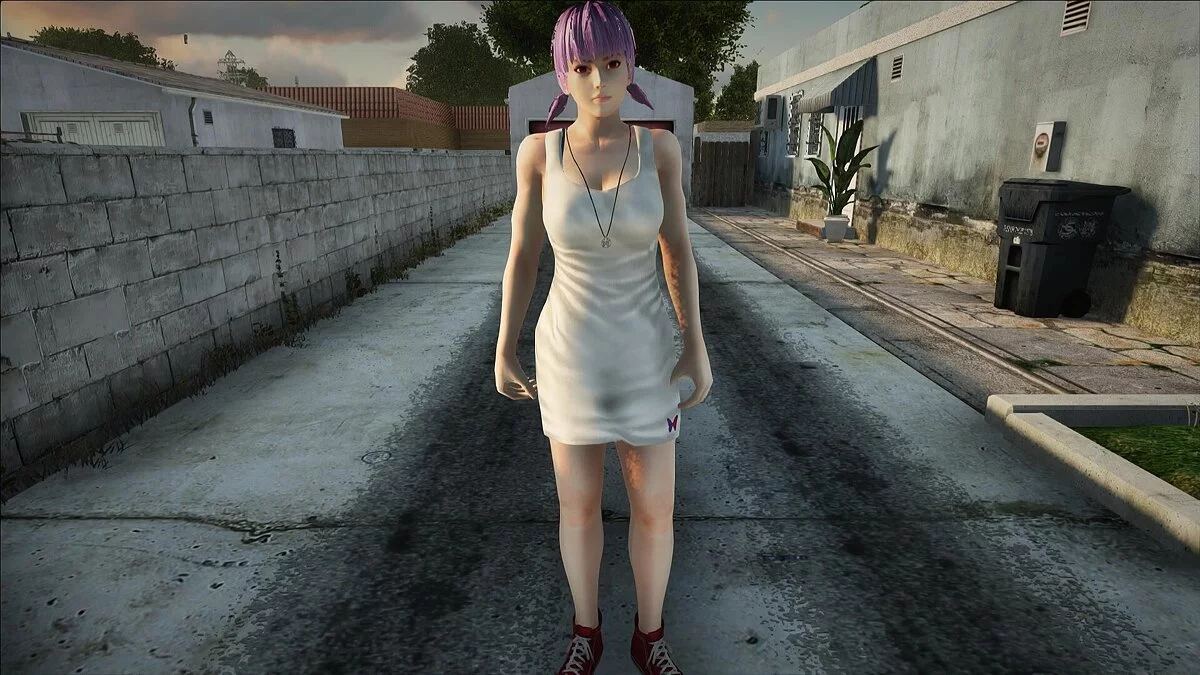 Аяне из Dead Or Alive 5 (Costume 6) / GTA San Andreas